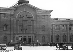 Залізничний вокзал Мінська, (1943)