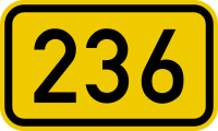 File:Bundesstraße 236 number.svg