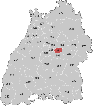 <span class="mw-page-title-main">Esslingen (electoral district)</span> Federal electoral district of Germany
