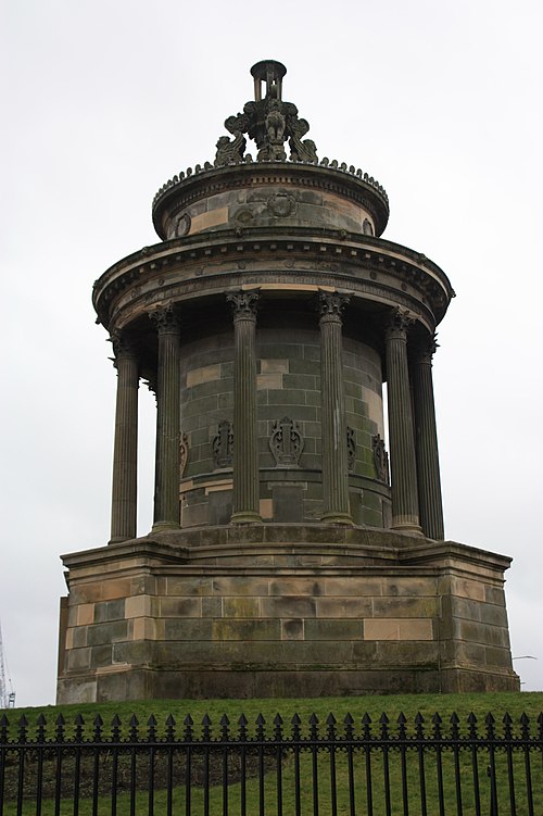 Burns Monument, Edinburgh by Thomas Hamilton