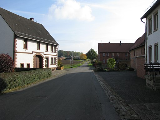 Bushaltestelle Mitte, 1, Am Stadthof, Wolfhagen, Landkreis Kassel