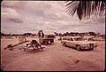 CAMPSITE AT OHIO, OR "SUNSHINE" KEY. EXTENSIVE DREDGING FILLING AND DEFOLIATION HAVE TAKEN PLACE TO MAKE WAY FOR A... - NARA - 548668.jpg