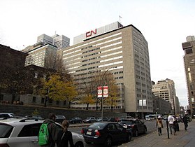 Canadian Nationalin pääkonttori Montrealissa.