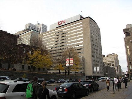 The headquarters of CN in Downtown Montreal