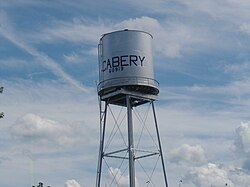 Der Wasserturm in Cabery IL.