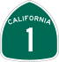 Marqueur d'itinéraire de la Californie