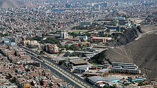 <span class="mw-page-title-main">Túpac Amaru Avenue</span> Avenue in Lima, Peru