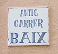 Antic C/ Baix