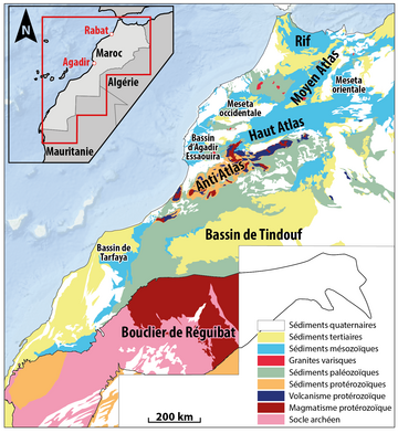 Géologie du Maroc