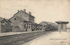 Carvin - Intérieur de la Gare
