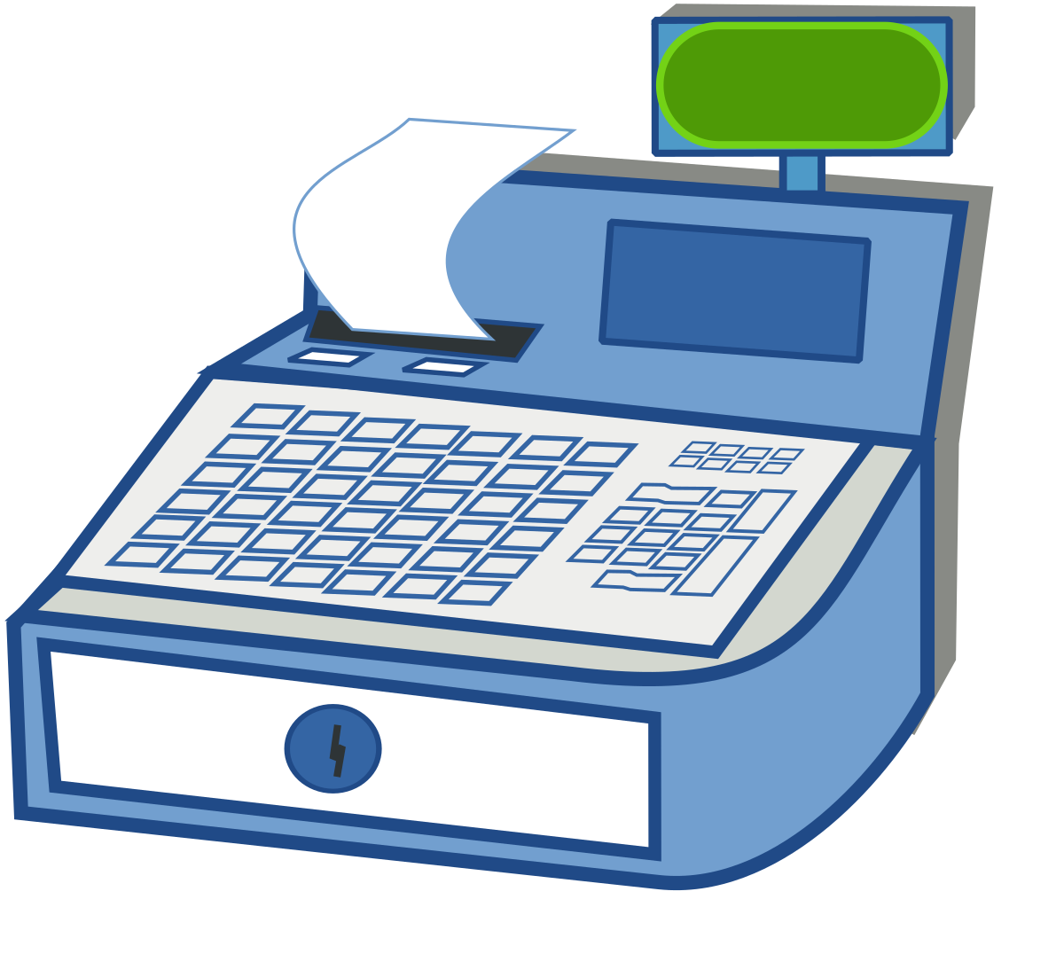 cash register machine clip art