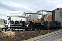 C&S #71 made its last run up the canyon to Black Hawk on April 10, 1941 Central-City C&S-71 2012-10-19.JPG