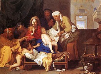 Сънят на бебето Исус (1655)