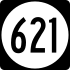Markierung der Route 621