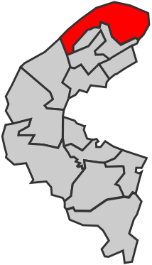 La première circonscription en 1986.