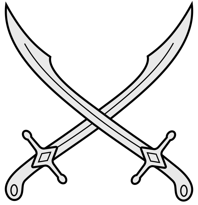 Crossed Swords Royalty Free SVG, Cliparts, Vectors, and Stock Illustration.  Image 14227382.