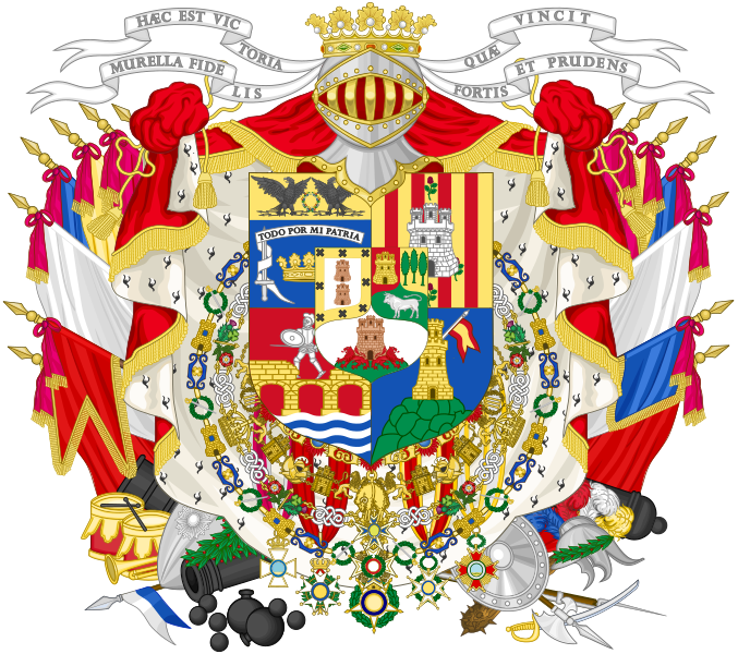 File:Coat of Arms of Baldomero Espartero, Prince of Vergara.svg