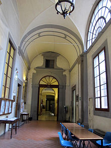 Collegio degli scolopi, internal corridor Collegio degli scolopi, corridoio.JPG