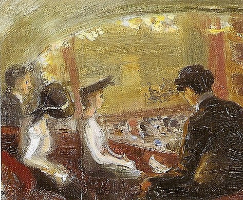 Enrique Granados på konsert, 1912