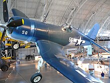 F4U-1D 50375 codé 56 au NASM-Steven F. Udvar-Hazy Center