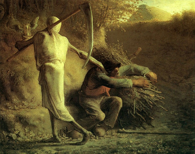 La muerte y el leñador - Jean Francois Millet - Historia Arte (HA!)