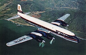 Delta Air Lines Douglas DC-7 (N4871C) в оригинальной ливрее.jpg