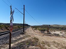 Catenary along the Deseret Power Railroad Deseret Power Railroad Crossing Colorado.jpg