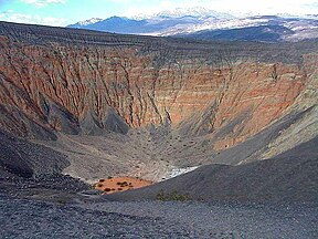 Ubehebe Crater (aftermath)
