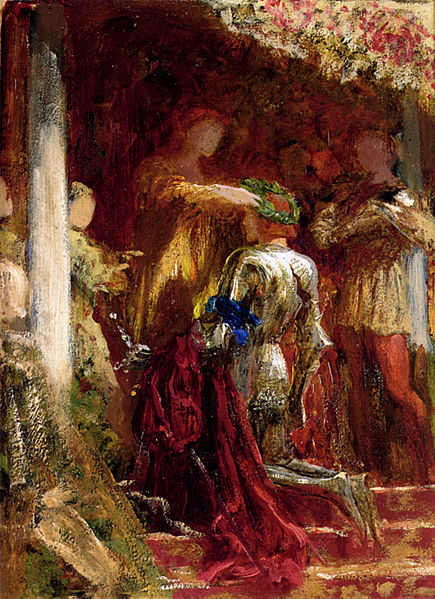 File:Dicksee-Victory, A Knight Being Crowned With A Laurel-Wreath.jpg