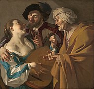 part of the series: The Procuress by Dirck van Baburen 