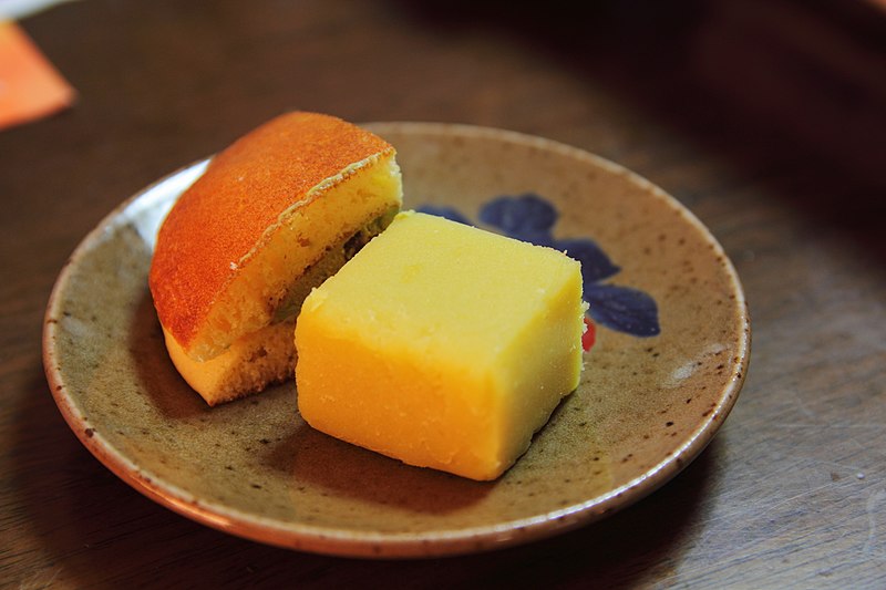 File:Dorayaki and sweet potato from Kashiwa, Tokyo, Japan; February 2012.jpg