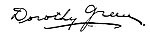 Дороти Грин signature.jpg