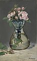 Edouard Manet: Moosröschen in einer Vase