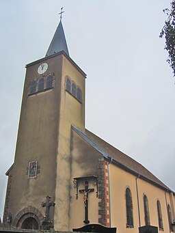 Eglise Loudrefing. 
 JPG