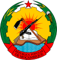 Escut d'armes de la República Popular de Moçambic 1975 - 1982