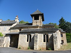 L'église de Vinnac.