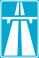 Motorway sign in Estonia