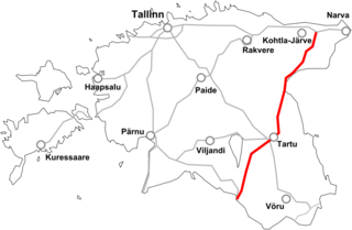 <span class="mw-page-title-main">Estonian national road 3</span> Road in Estonia