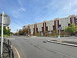 Boulevard des Coquibus à Évry-Courcouronnes (Essonne, France)