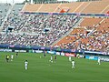 Suasana pertandingan Nigeria vs. Jepang