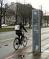 Urbane Fahrradzählanlage