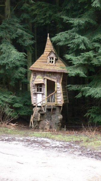 File:Fairytale house in the woods - geograph.org.uk - 1127557.jpg