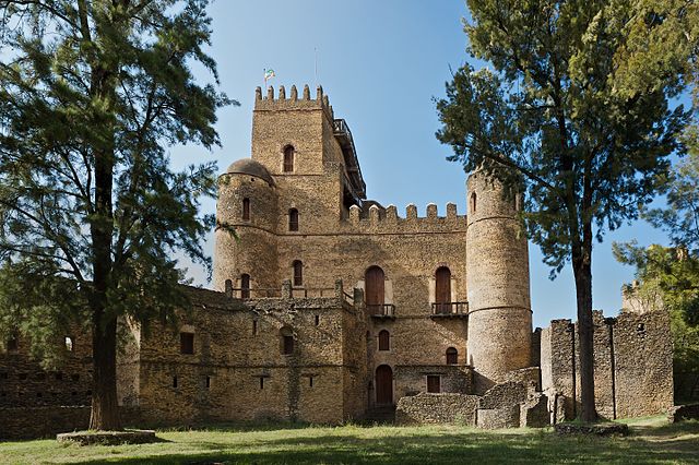 Fasil Ghebbi, one of the key castles of the Gondarine period.