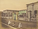 Casa del gobiernu de Chandannagar (c.1850).