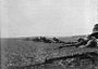 Британски положаји током битке код Рафе.