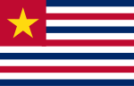 Thumbnail for File:Flag of Louisiana (February 1861).svg