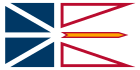 Flagge von Neufundland und Labrador