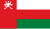 Die Nationalflagge Omans