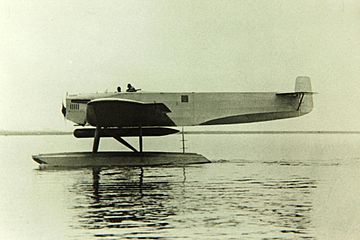 Hydravion bombardier Fokker T.III armé d’une torpille aérienne