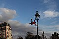 * Nomination Football freestyler Iya Traoré perched on a lantern in Montmartre --Basile Morin 04:42, 1 October 2017 (UTC) It's dark, see histogram Ezarate 22:14, 7 October 2017 (UTC) * Decline not done after a week Ezarate 22:31, 16 October 2017 (UTC)